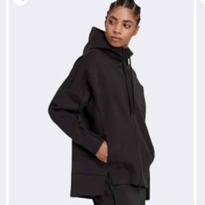 Adidas Mission Victory Women's Black Full-Zip Hoodie Medium Nwot's